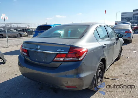 2013 Honda Civic Lx z USA, uszkodzony, nr VIN 19XFB2F59DE059757